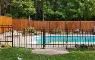 Clôture Avantage et Lévisienne, clôtures à Québec Contour de piscine